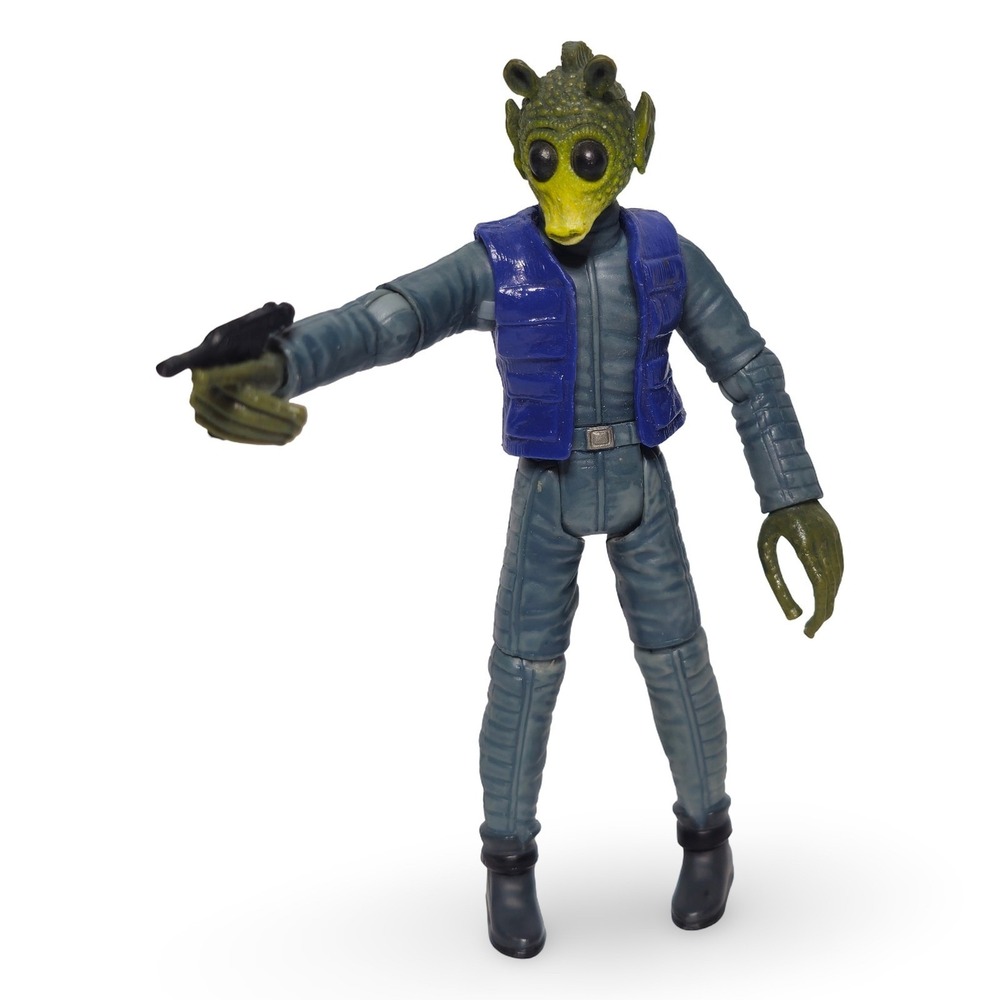 Hasbro Pax Bonkik Action Figure Star Wars 3.75" Blue Grey Excellent S13